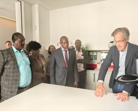 KMTC CEO Dr Kelly Oluoch in Germany