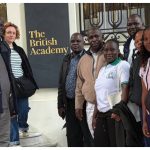UoE team in UK for research management training