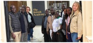 UoE team in UK for research management training