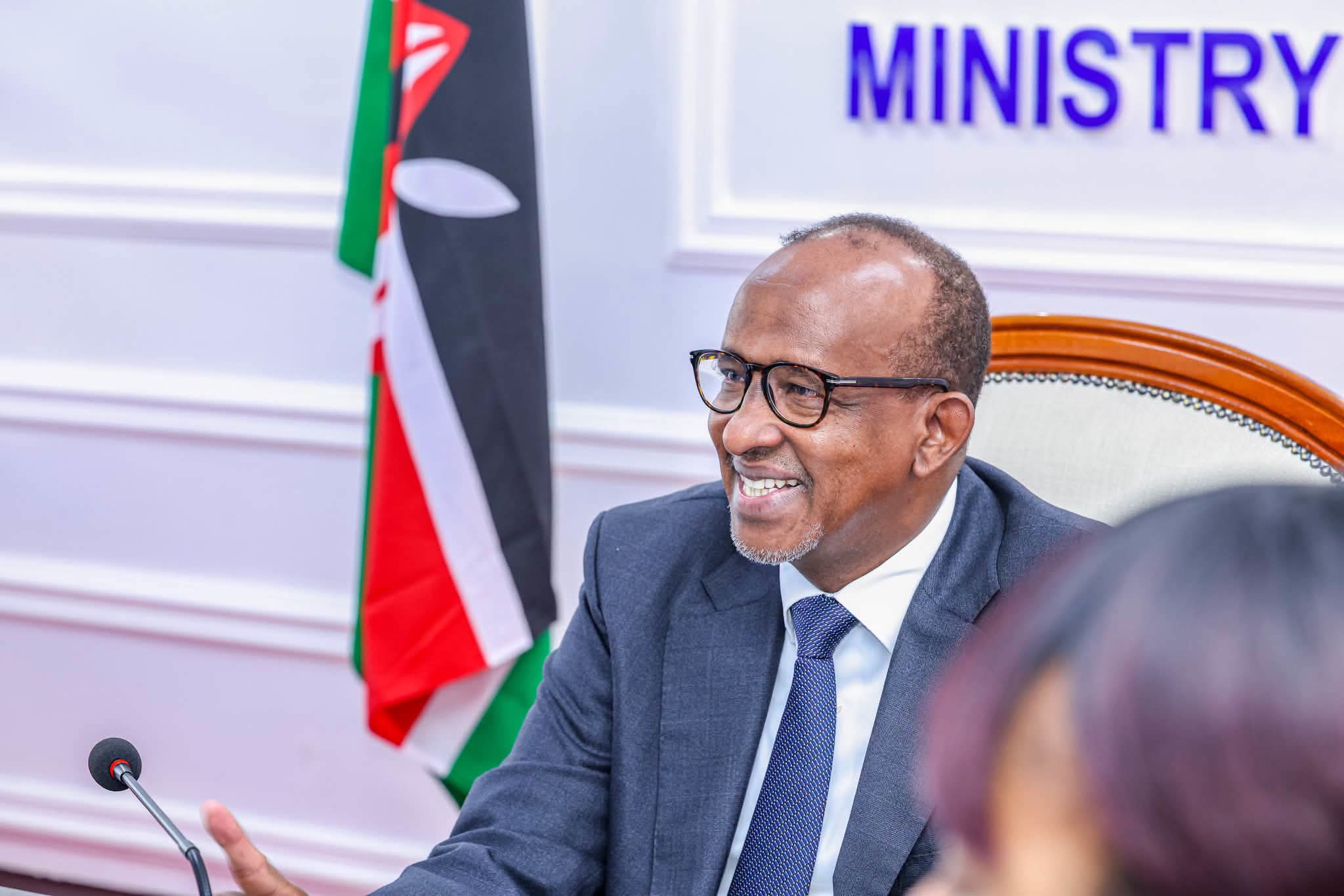 Kenya's Health Cabinet Secretary Aden Duale