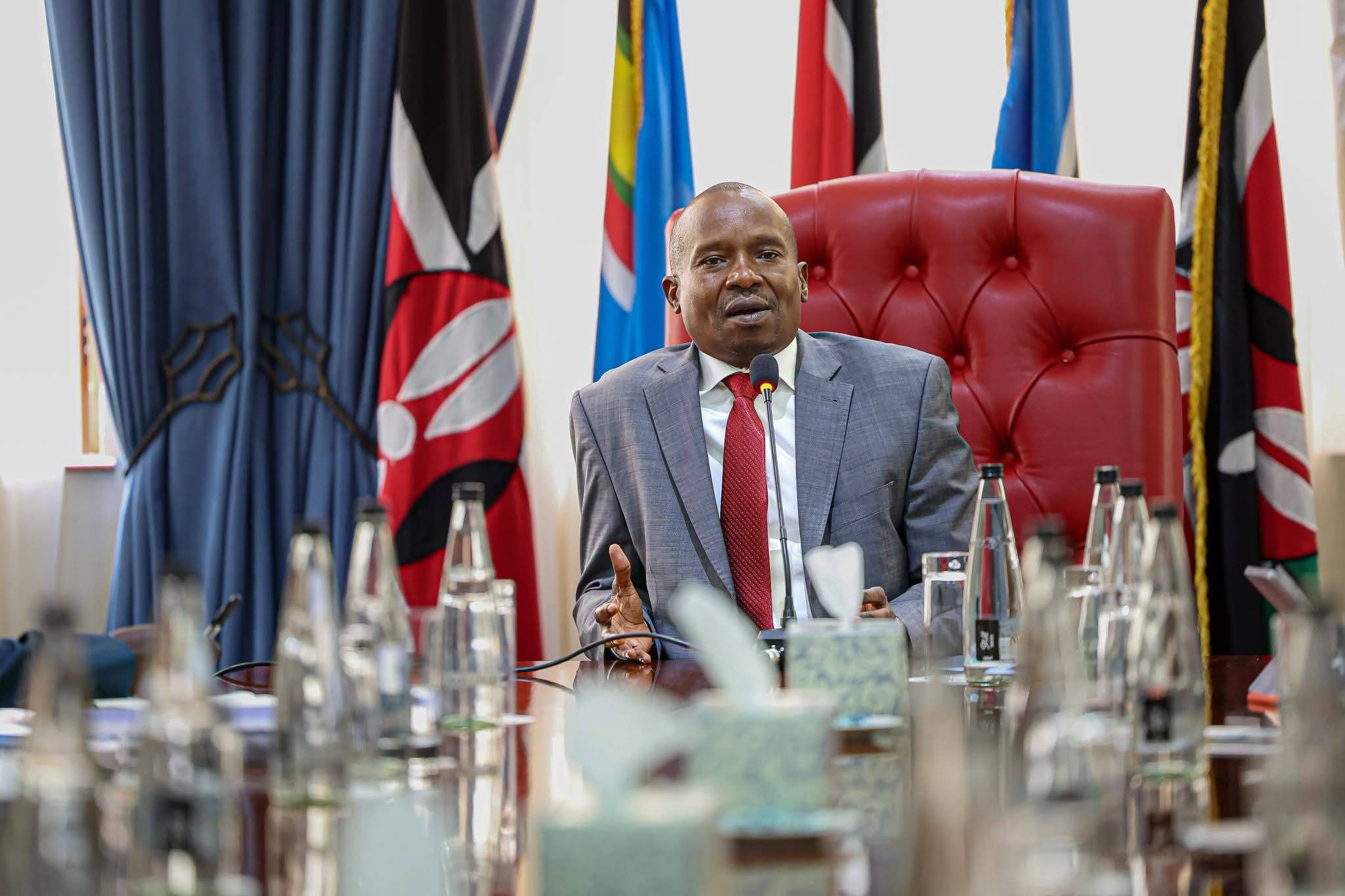 Kenyan deputy President Kithure Kindiki