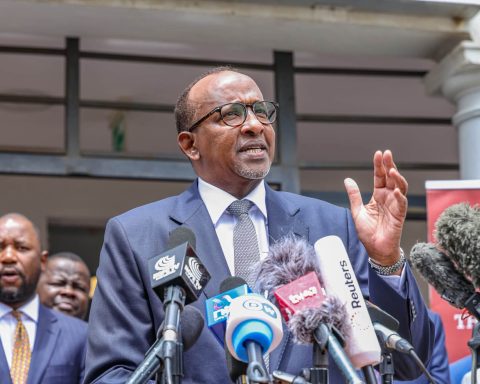 Kenya's Health Cabinet Secretary Aden Duale