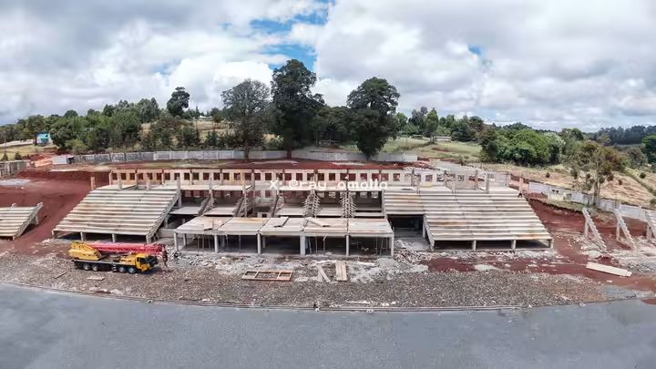 Kamariny Stadium Works Gather Pace in Iten