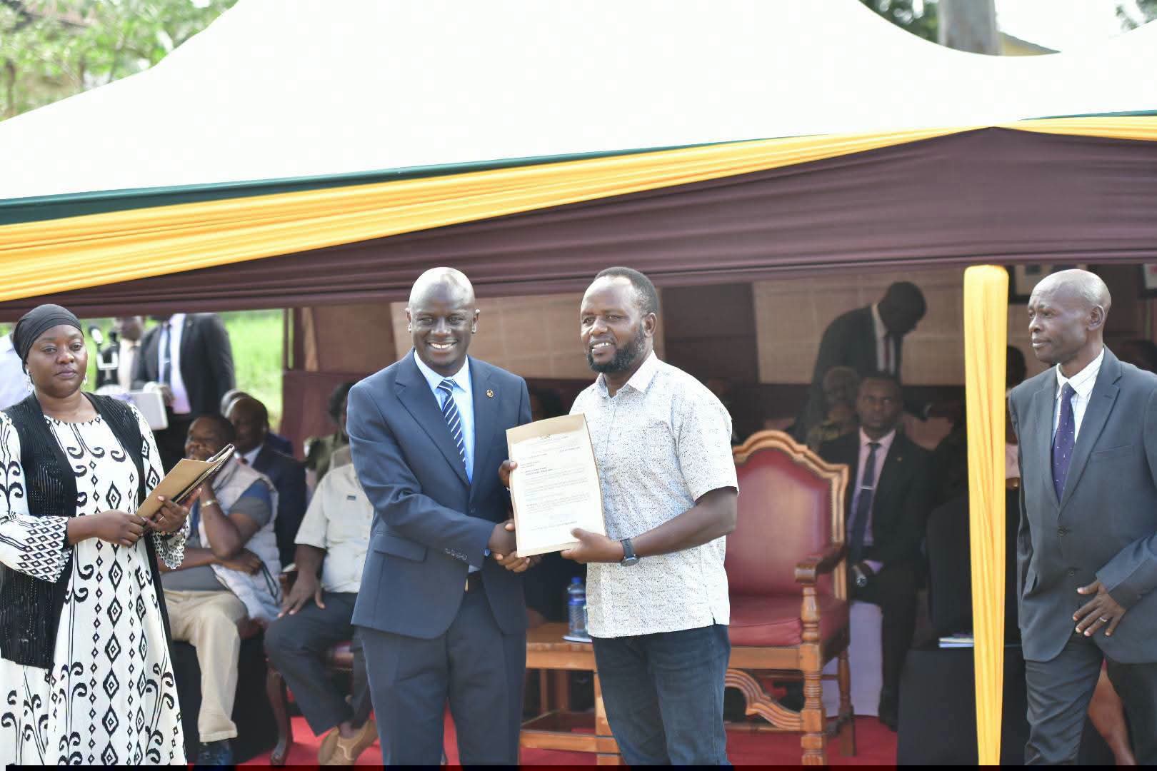 Natembeya with new chief officer
