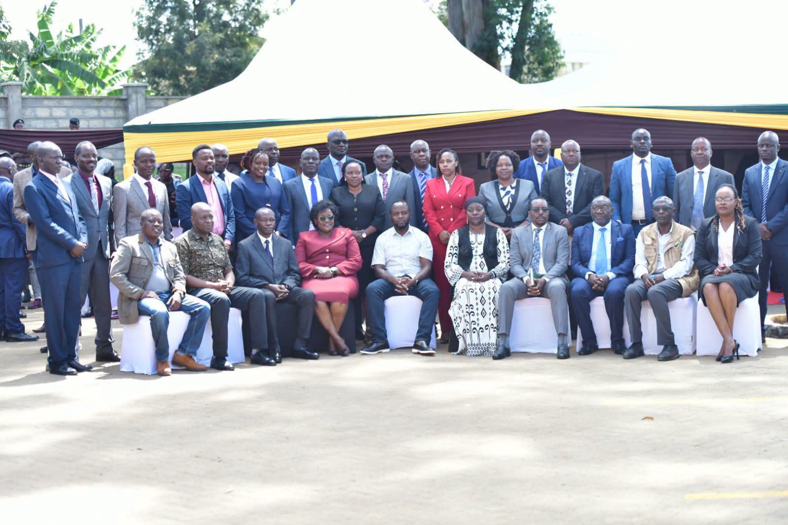 Natembeya with new chief officers