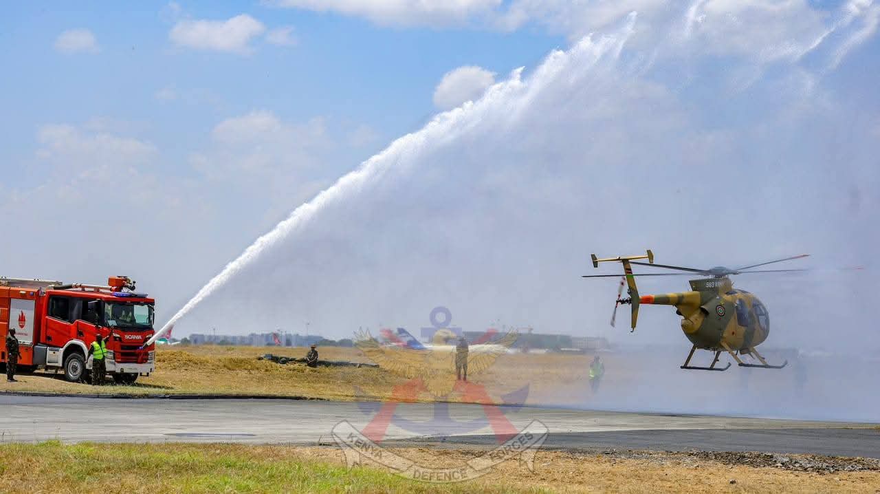 Kenya Army Receives Modernised MD500 Helicopters from South Korea, US