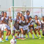 Harambee Starlets players in training