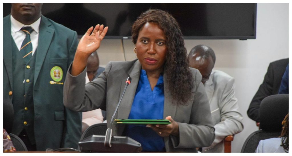 Principal Secretary for Higher Education and Research Dr. Beatrice Inyangala