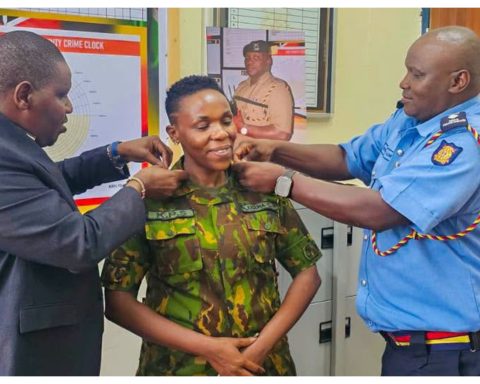 IG Kanja pomotes 1,948 police officers after Court of Appeal ruling.