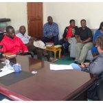 Nandi Lands CECM during a meeting with NLC and KISIP officials