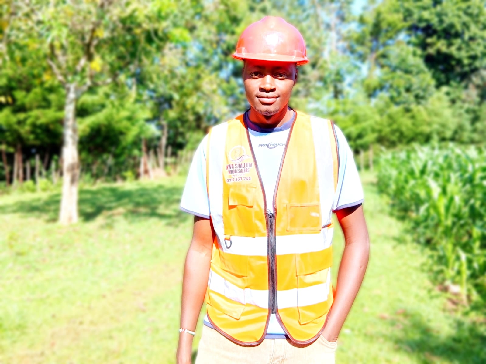 Sugoi boda boda rider Collins Kipleting, alias Rengstar