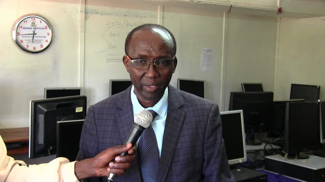 Director of Nehema Institute of Science and Technology, Dr Joseph Chepkwony