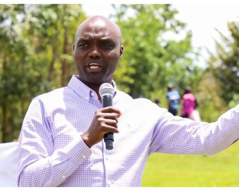 Elgeyo Marakwet Governor Wisley Rotich﻿.
