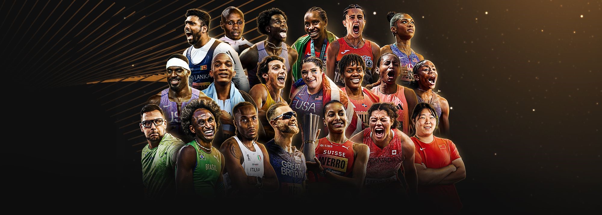 World Athlete of the Year nominees