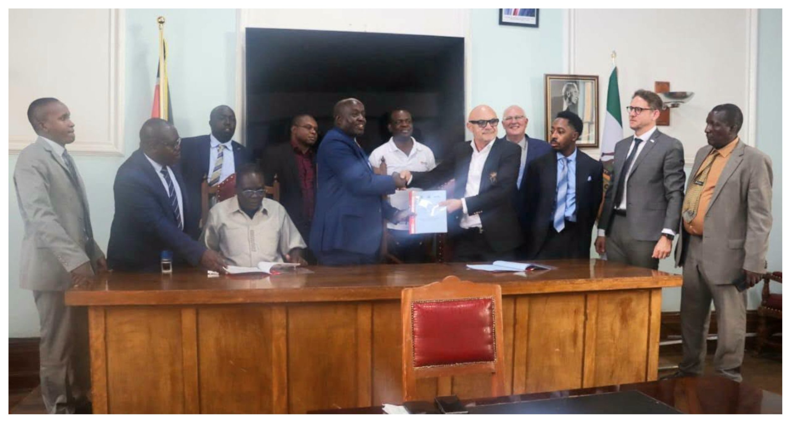 Uasin Gishu, SEKO sign Eldoret smart city agreement.