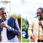 Collage of former Uasin Gishu County Assembly Speaker Isaac Terer (left) and Senator Jackson Mandago.