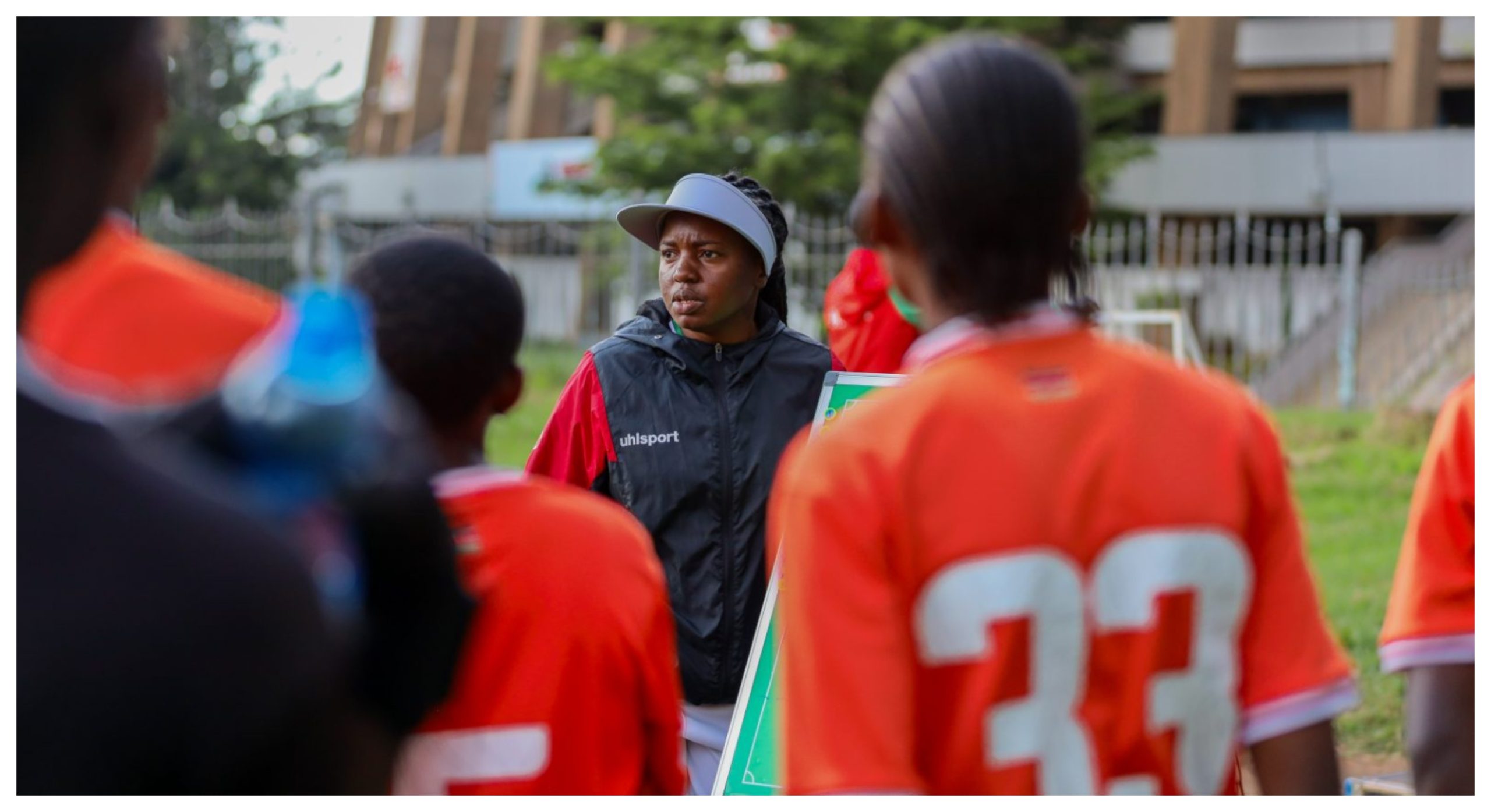 Junior Starlets head coach Mildred Cheche
