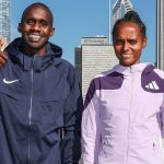 Jacob Kiplimo and Hawi Feysa in Chicago
