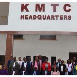 MPs after visiting KMTC headquarters in Nairobi.