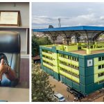 Collage of Trans Nzoia governor George Natembeya (left) and the Masinde Muliro Market in Kitale (left). Fresh controversy as county orders traders out of Masinde Muliro Market