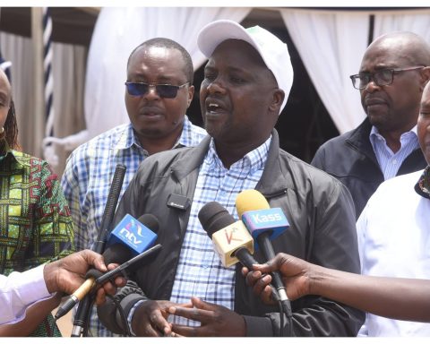 Uasin Gishu Trade County Executive Committee Member (CECM) Dr Phillip Chebunet