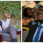 Collage of political communications expert Dr. Philip Zeal Chebunet (left) and Nairobi Senator Edwin Sifuna.