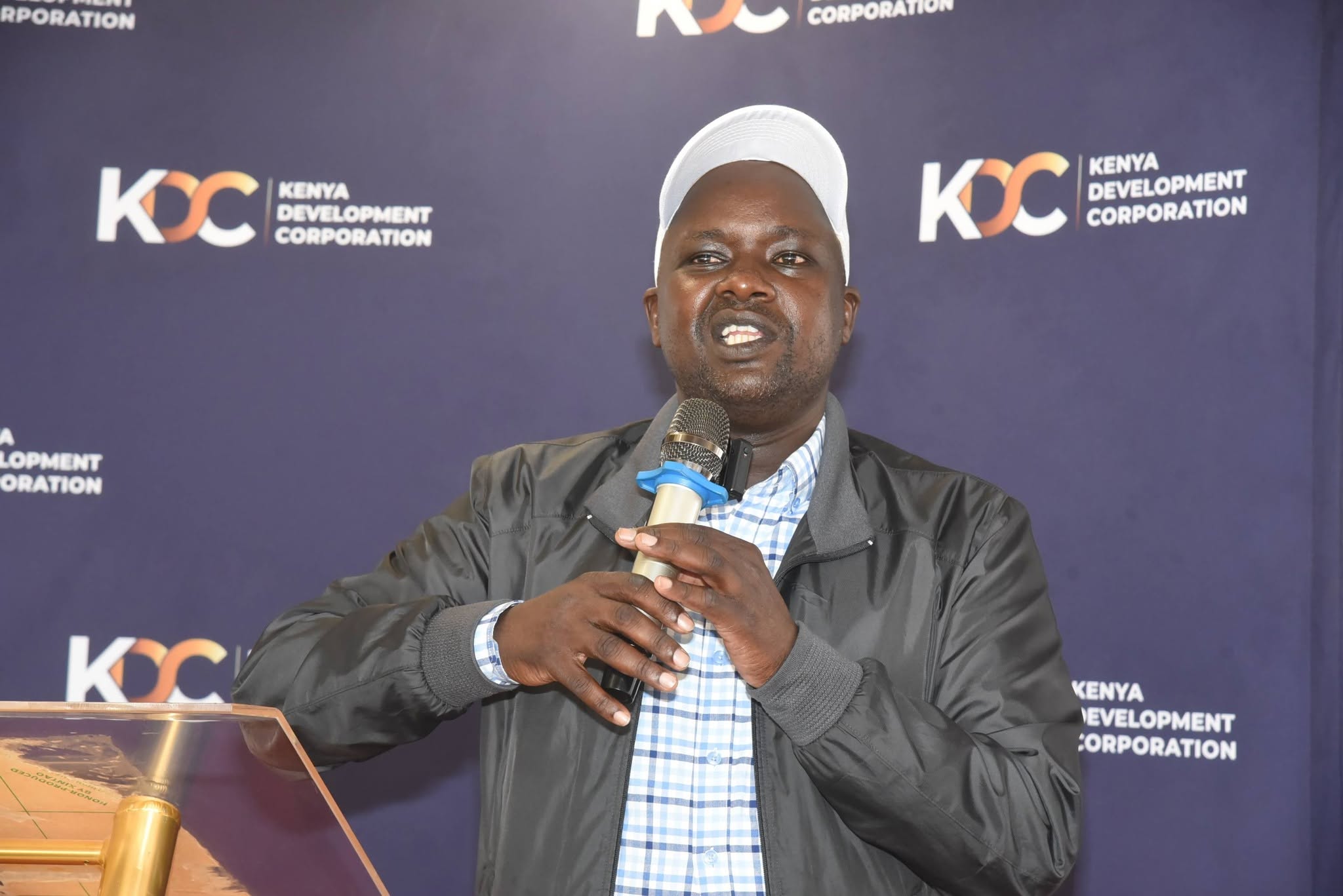 Uasin Gishu Trade CECM Phillip Chebunet.
