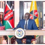 President William Ruto at the Eldoret State Lodge