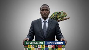 Gemini image on Why Kenyan leaders are like chameleons