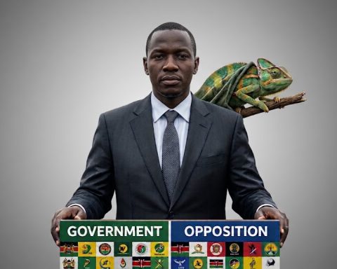 Gemini image on Why Kenyan leaders are like chameleons