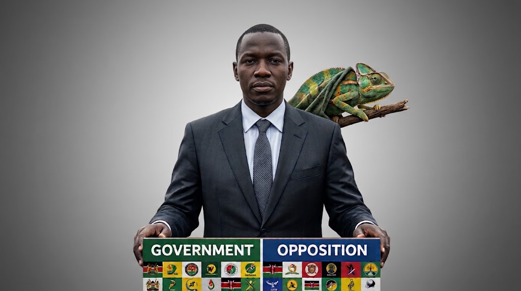 Gemini image on Why Kenyan leaders are like chameleons
